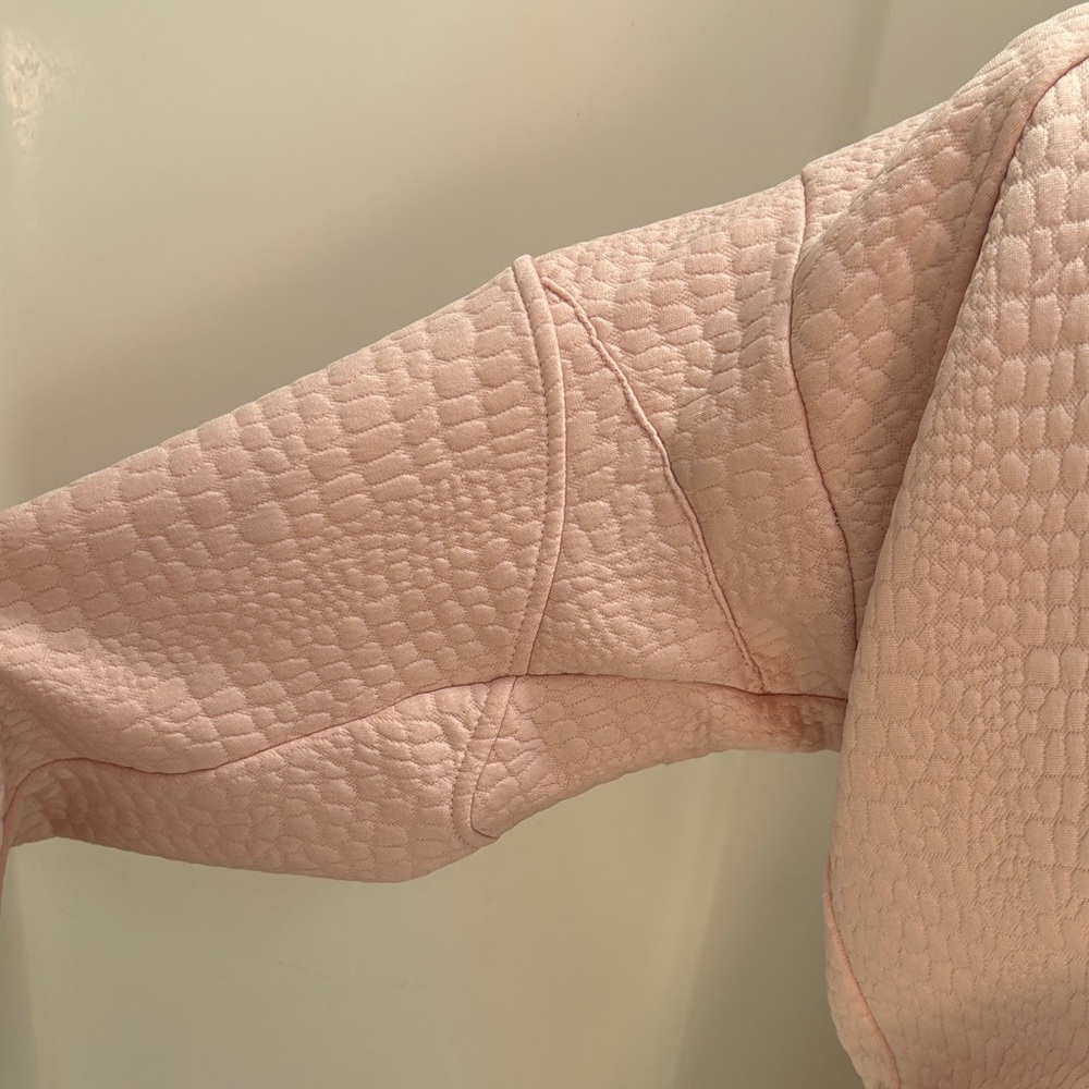 Adidas Aktiv Light Pink Cropped Sweatshirt - Picture 5 of 10